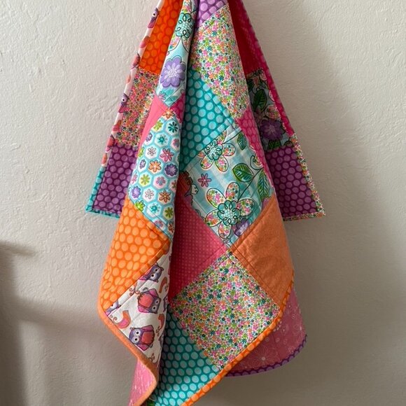 *NEW* Handmade Baby Girl Quilt - Picture 5 of 10